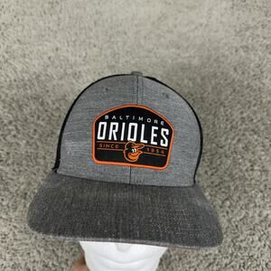 Baltimore Orioles Hat Cap Snap Back Mens One Size Gray MLB Baseball '47